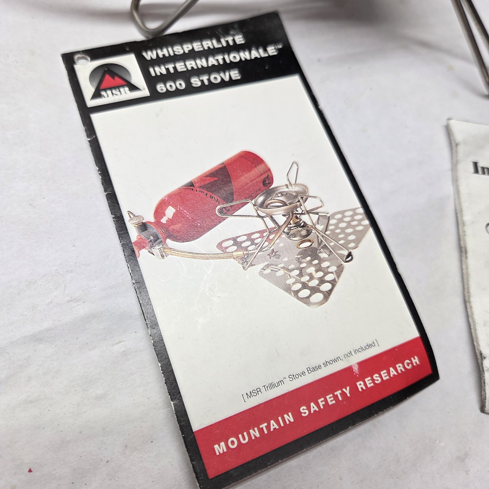 MSR Whisperlite International 600 Stove Backpacking Camping Hiking Vtg