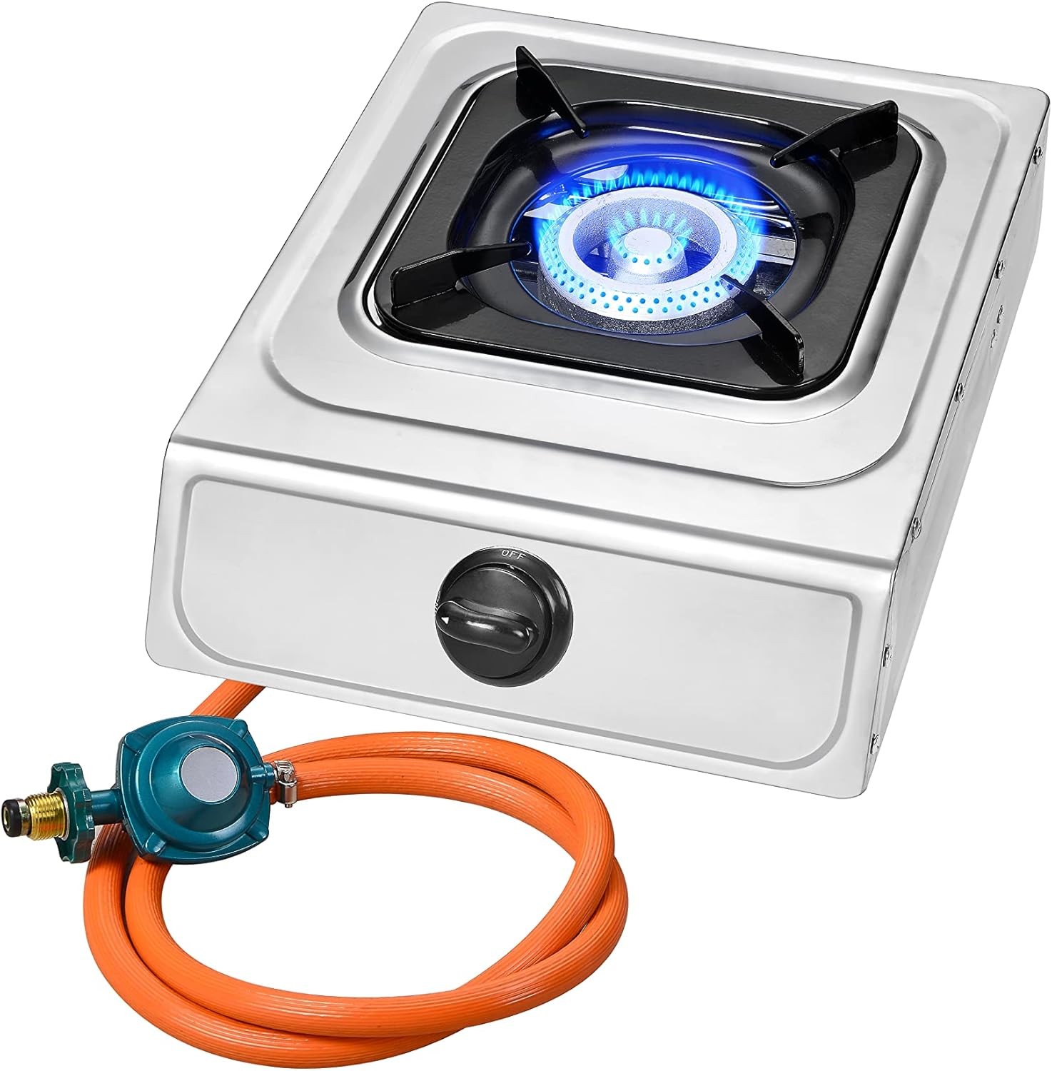 10000 BTU Single Burner Propane Gas Stove Outdoor Camping Cooker Portable