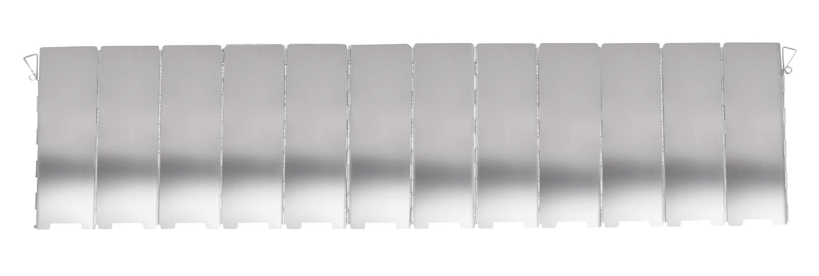Camp Stove Folding Windscreen – 12 Panels with Two 9 Inch Aluminum Stakes