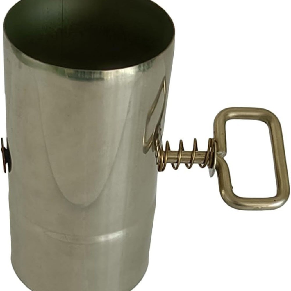 Camping Tent Stove Extension Pipe with Damper for Efficient Fume Extraction