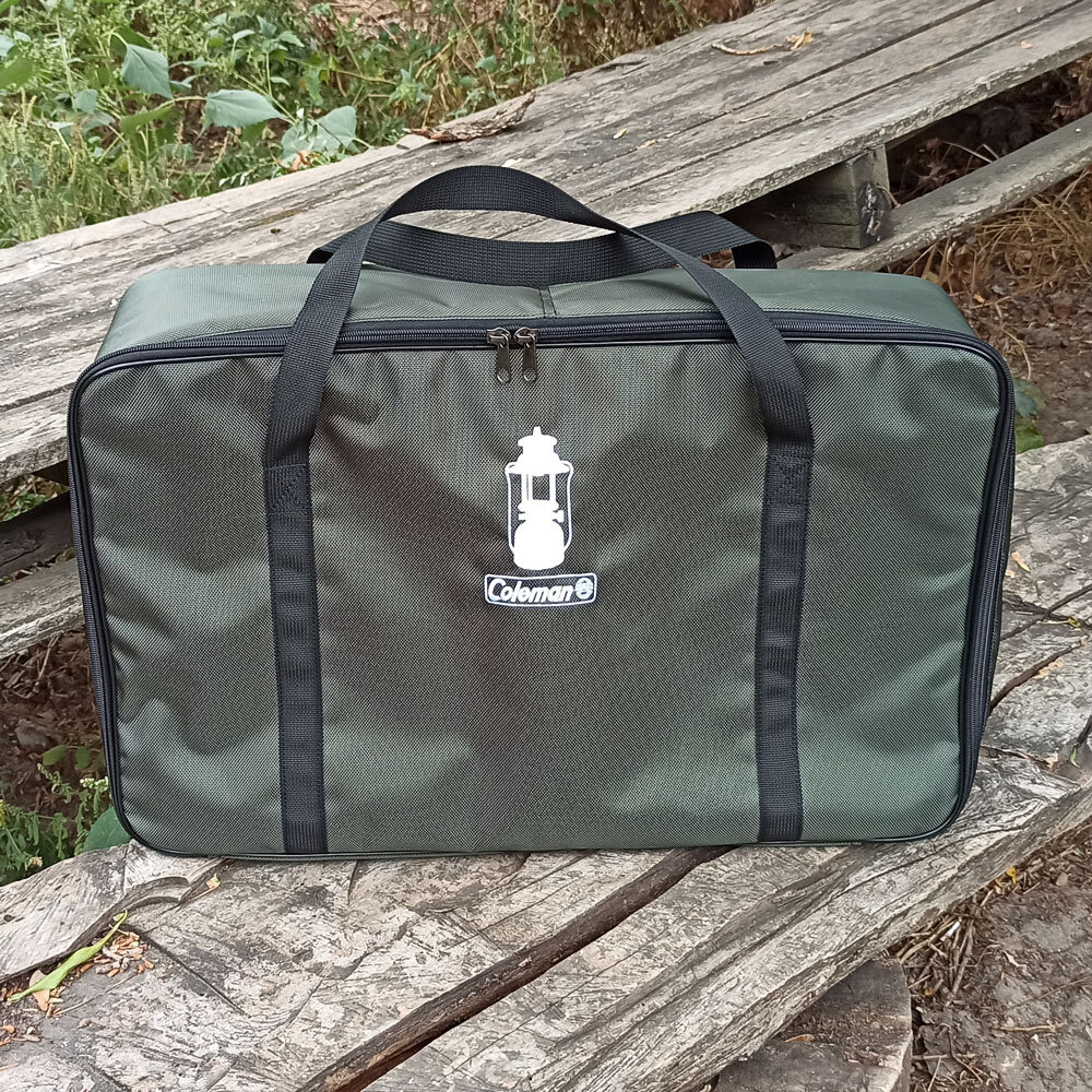 Bag Coleman 413 Carry Case Soft Cover Two Burner Camp Stove Traveling Storage