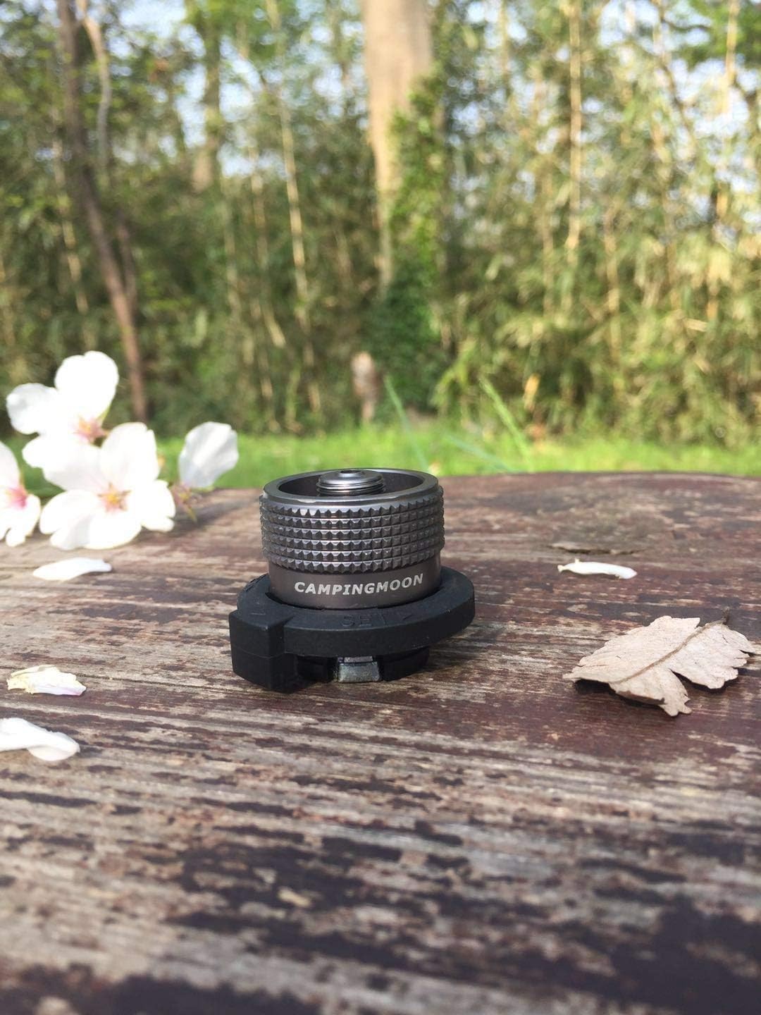 CAMPINGMOON Camping Grill Gas Stove Adapter(Vertical type), Vertical Type Z11