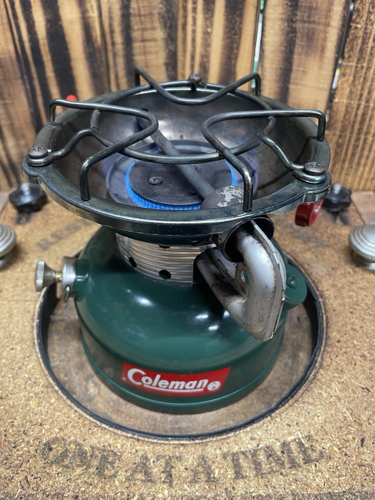 Coleman 502 05/1964 Fully Functional Restore Single Burner Camp Stove Read Desc.