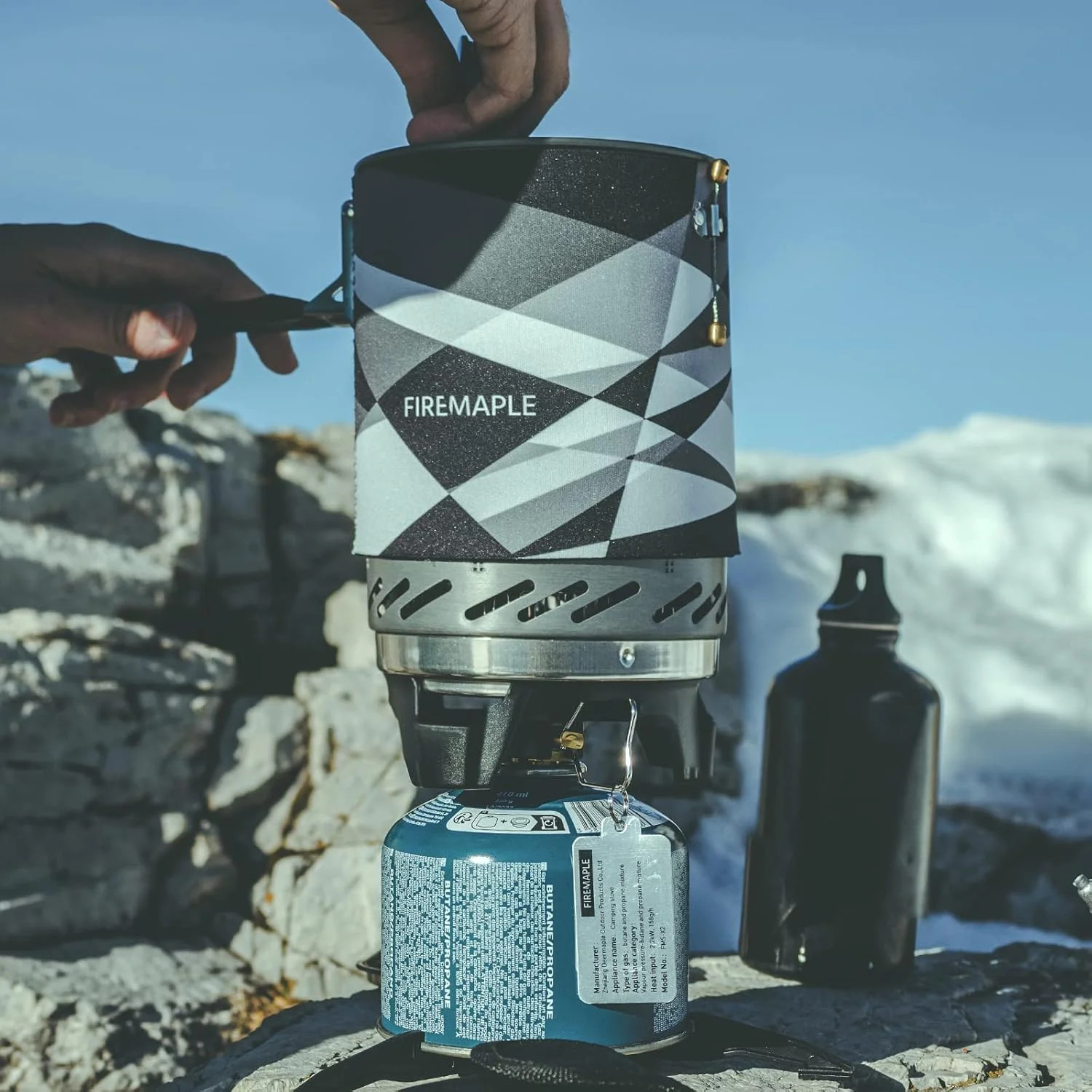 Fire-Maple Fixed Star X2 Backpacking and Camping Stove System Outdoor Propane Ca