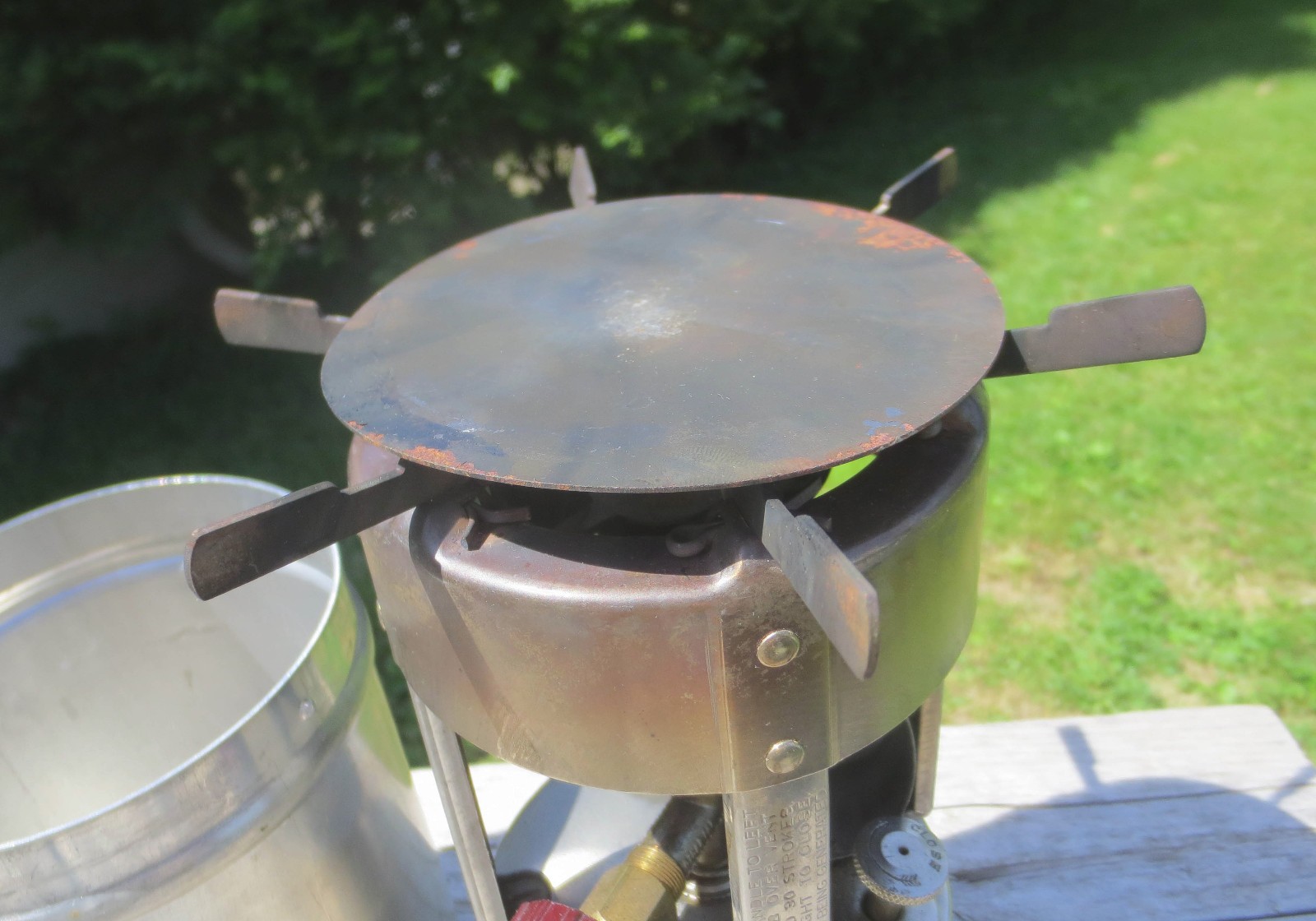 1946 Vintage Coleman 530 GI Pocket Camping Stove B46 Military Style Made In USA