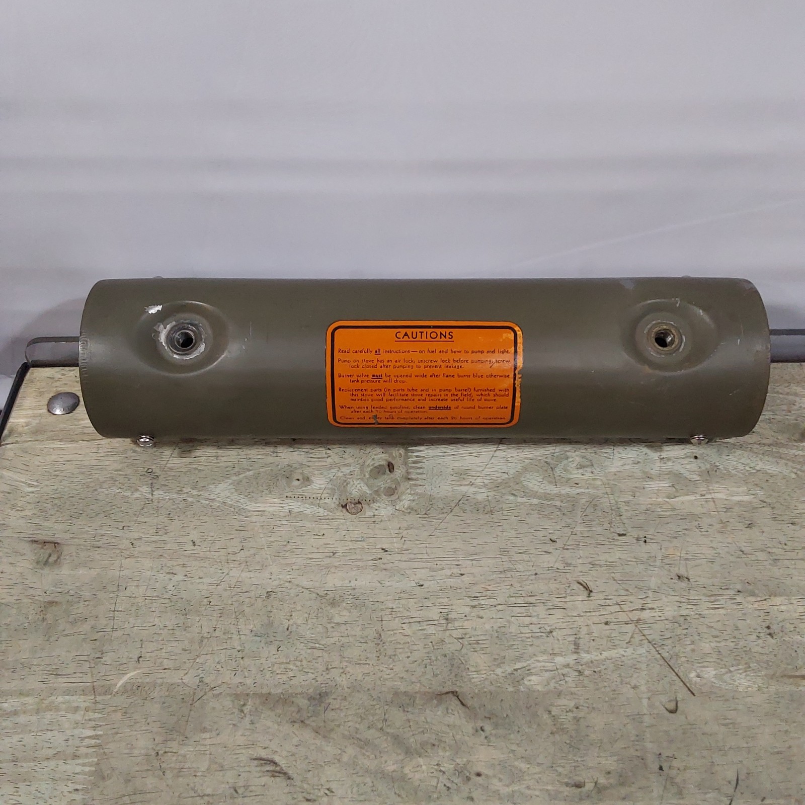 AGM AGMCO 523 Military Medical Stove – Fount Tank with Check Valve