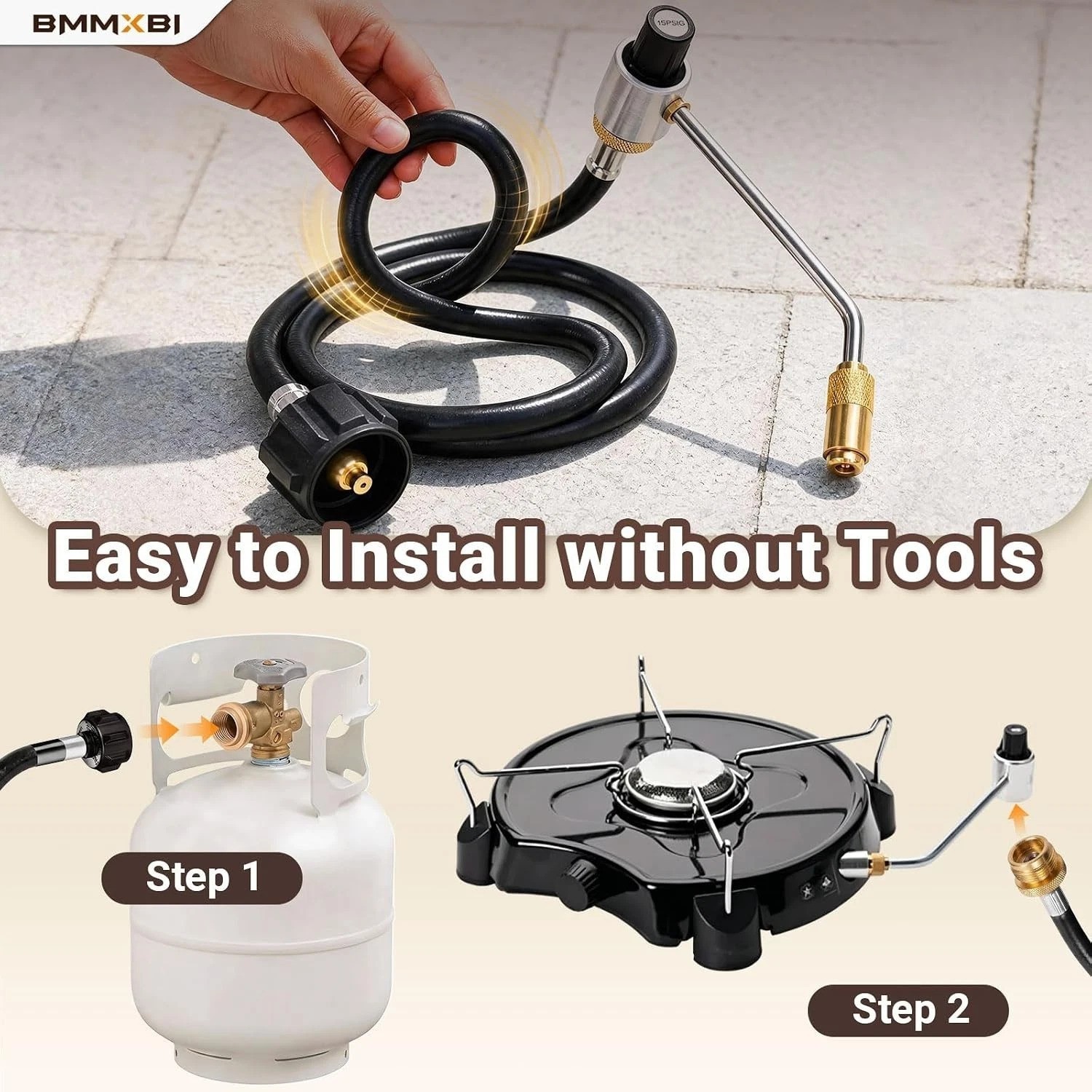 Coleman Grill Stove Regulator & Propane Hose Replacement