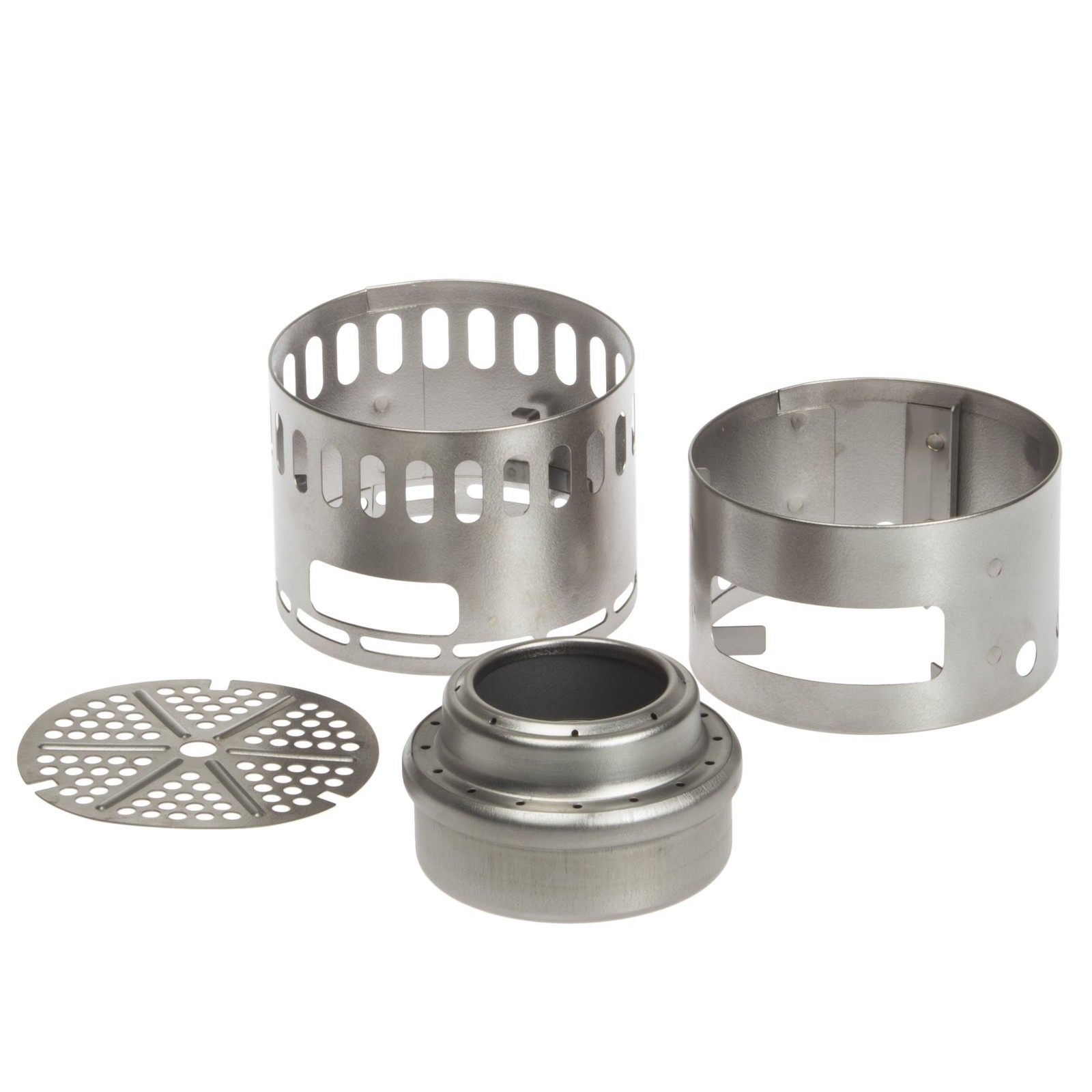 EVERNEW EBY255 Titanium Alcohol Stove Stand DX Set from Japan New