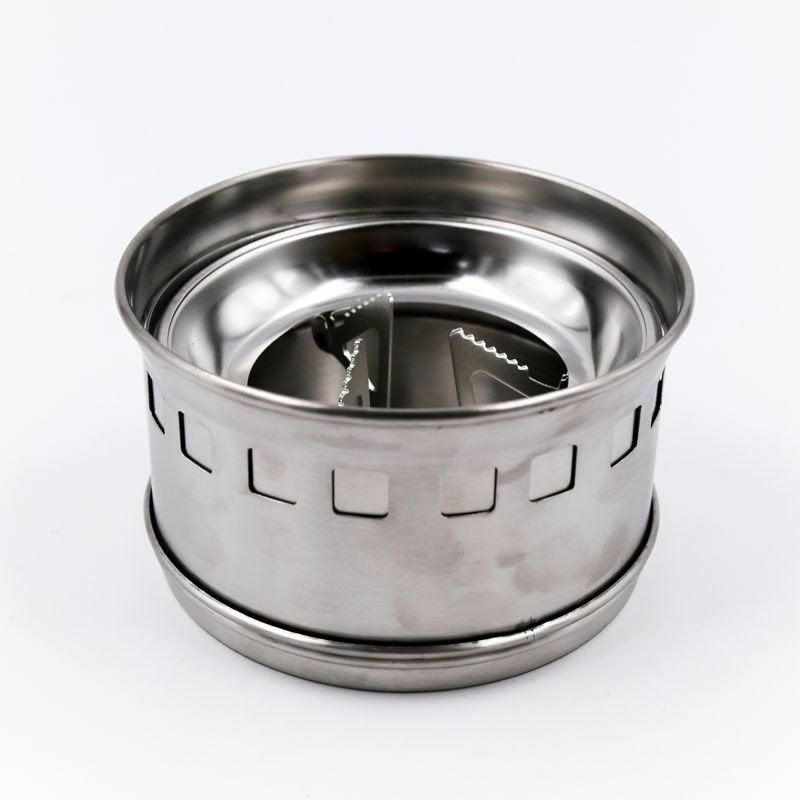 Outdoor Camping Wood-burning Stove Backpacking Portable Survival BBQ Panic Stove
