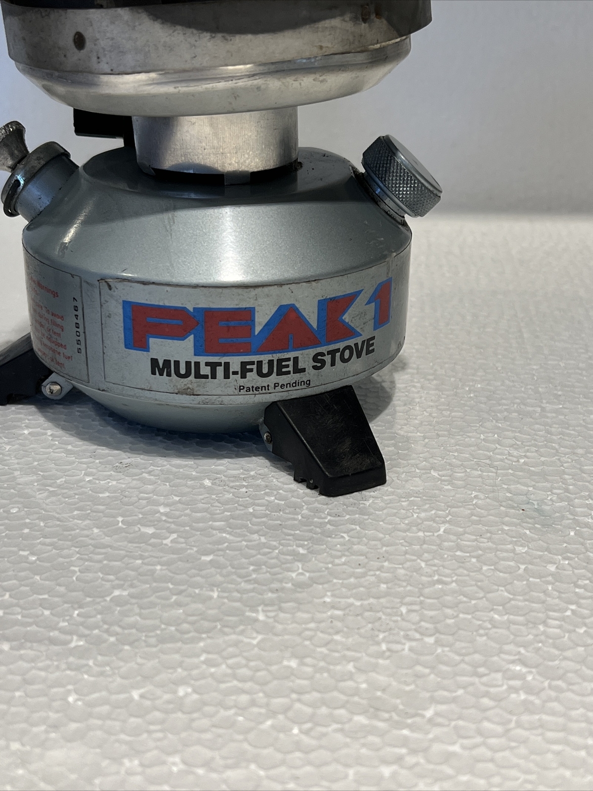 Coleman Peak 1 Multi Fuel Camp Stove Model 550B Vintage Untested