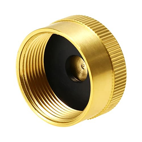 6pcs Refill Propane Bottle Cap Solid Brass 1lb Tank Sealed 6