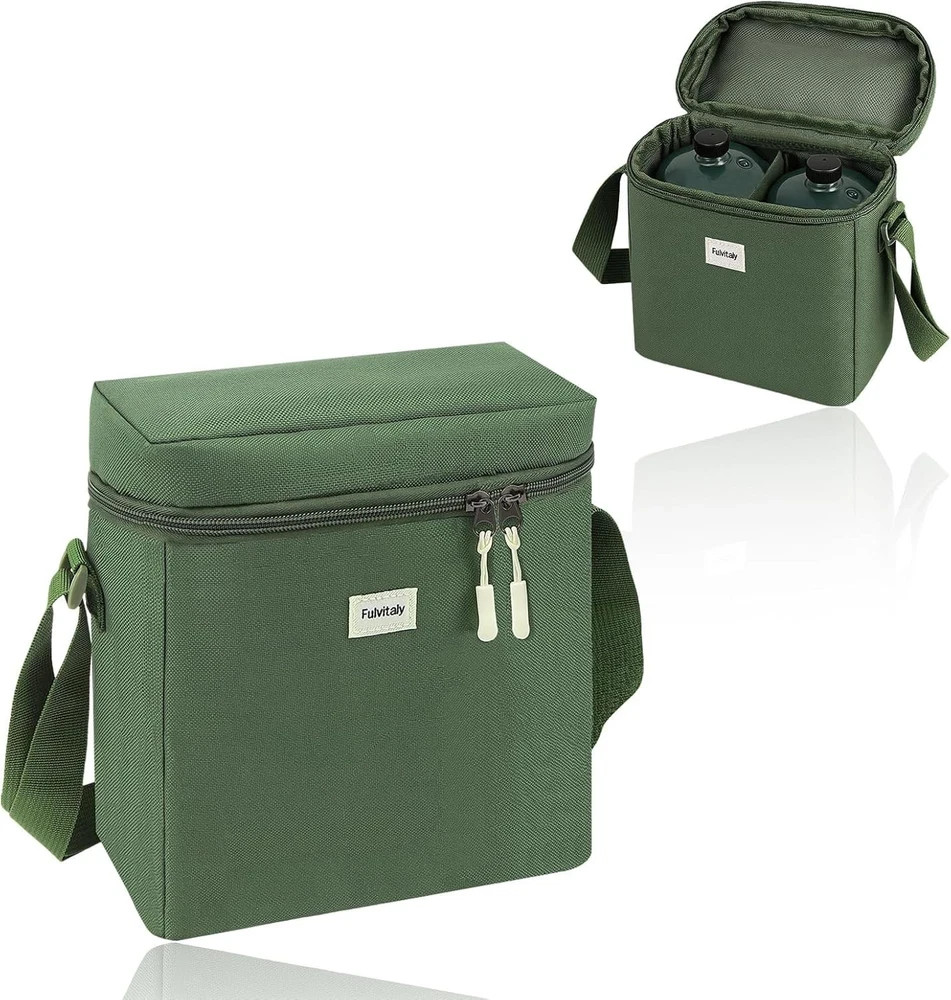1 LB Propane Tank Carry Bag with Padding, Portable 16 OZ Propane Tank Holder to