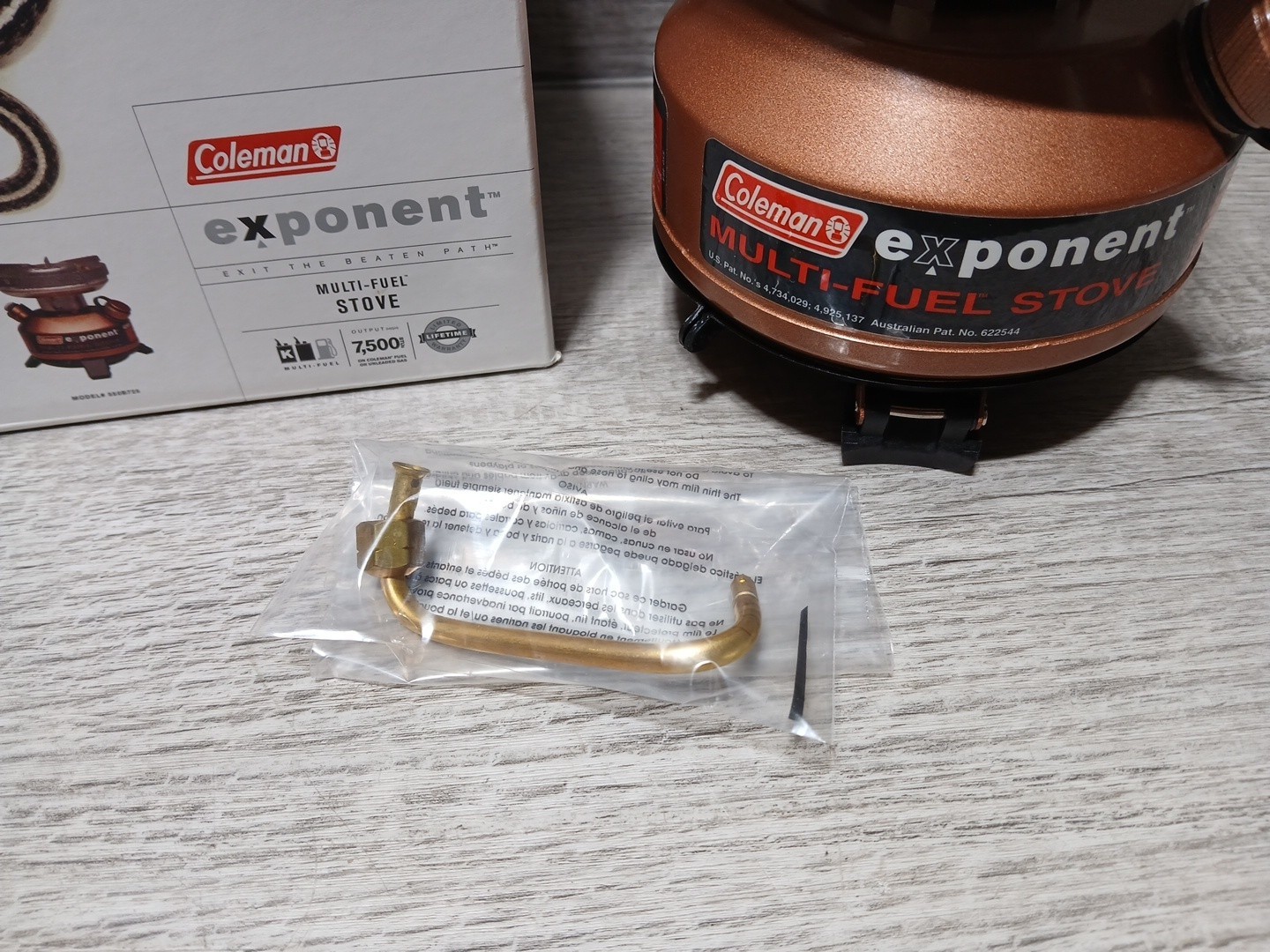 NEW Coleman “Exponent” Multi Fuel Stove (550B725) Made In USA