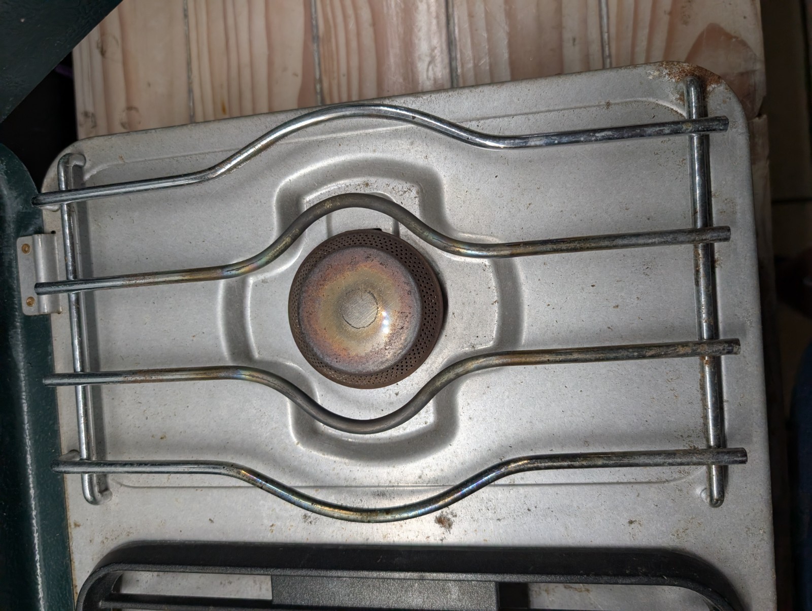 Coleman 9921 Portable Camp Stove Vintage Camping Cook Stove Metal Case