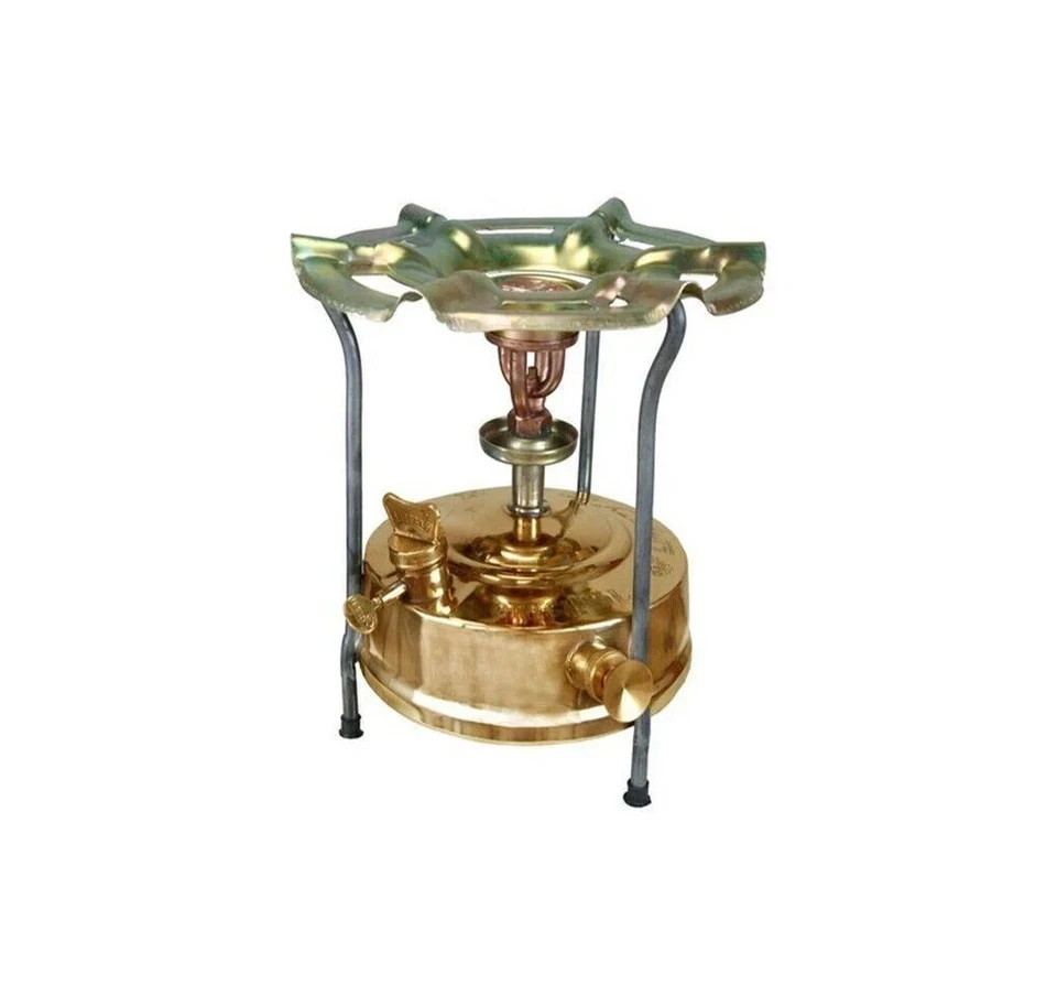 Kerosene Stove Pressure Stove 1 Liter Camping and Hiking Brass & Iron Made