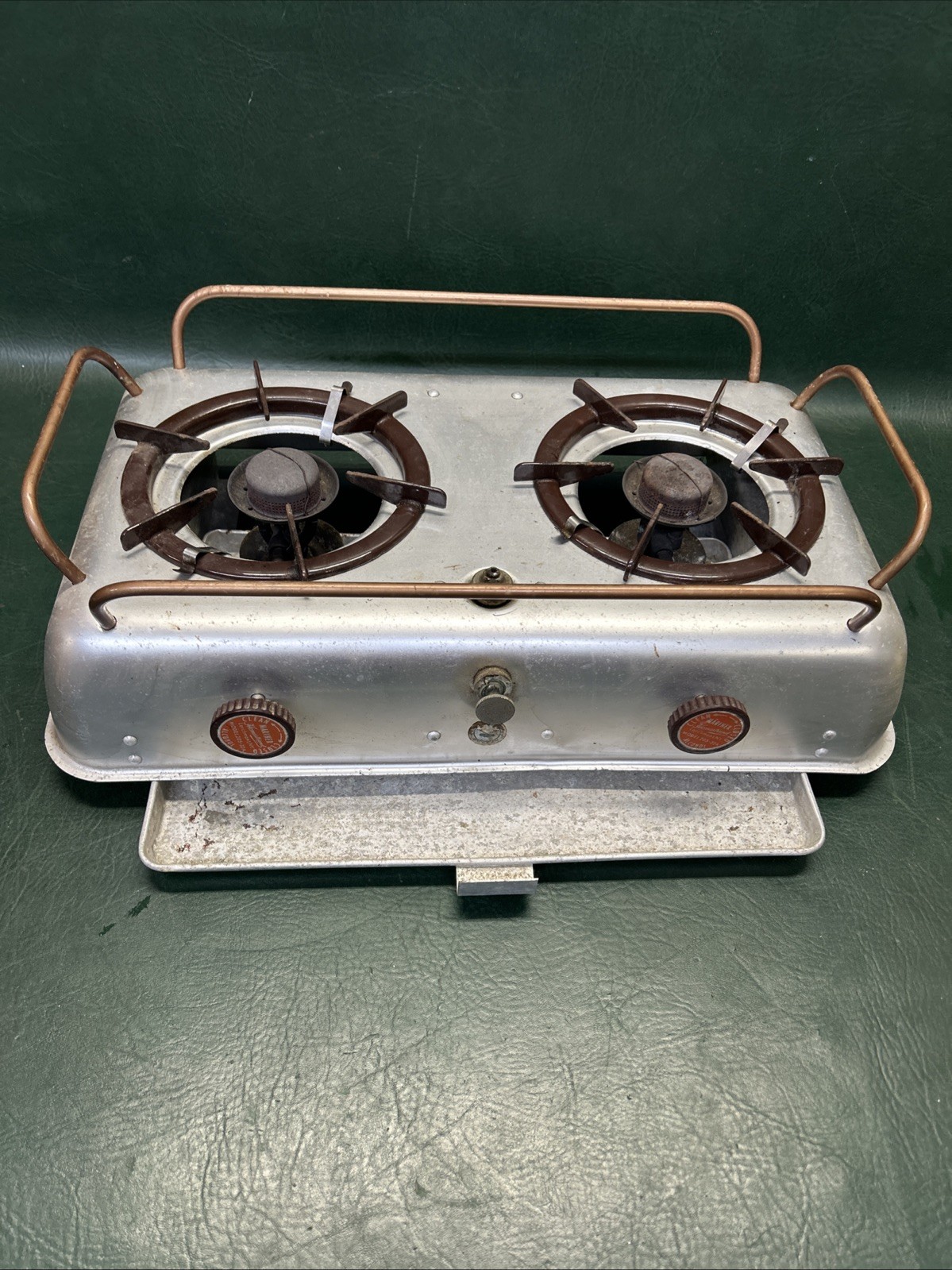 Homestrand Mariner Alcohol Stove Model 205-32A – Dual Burner – Unested