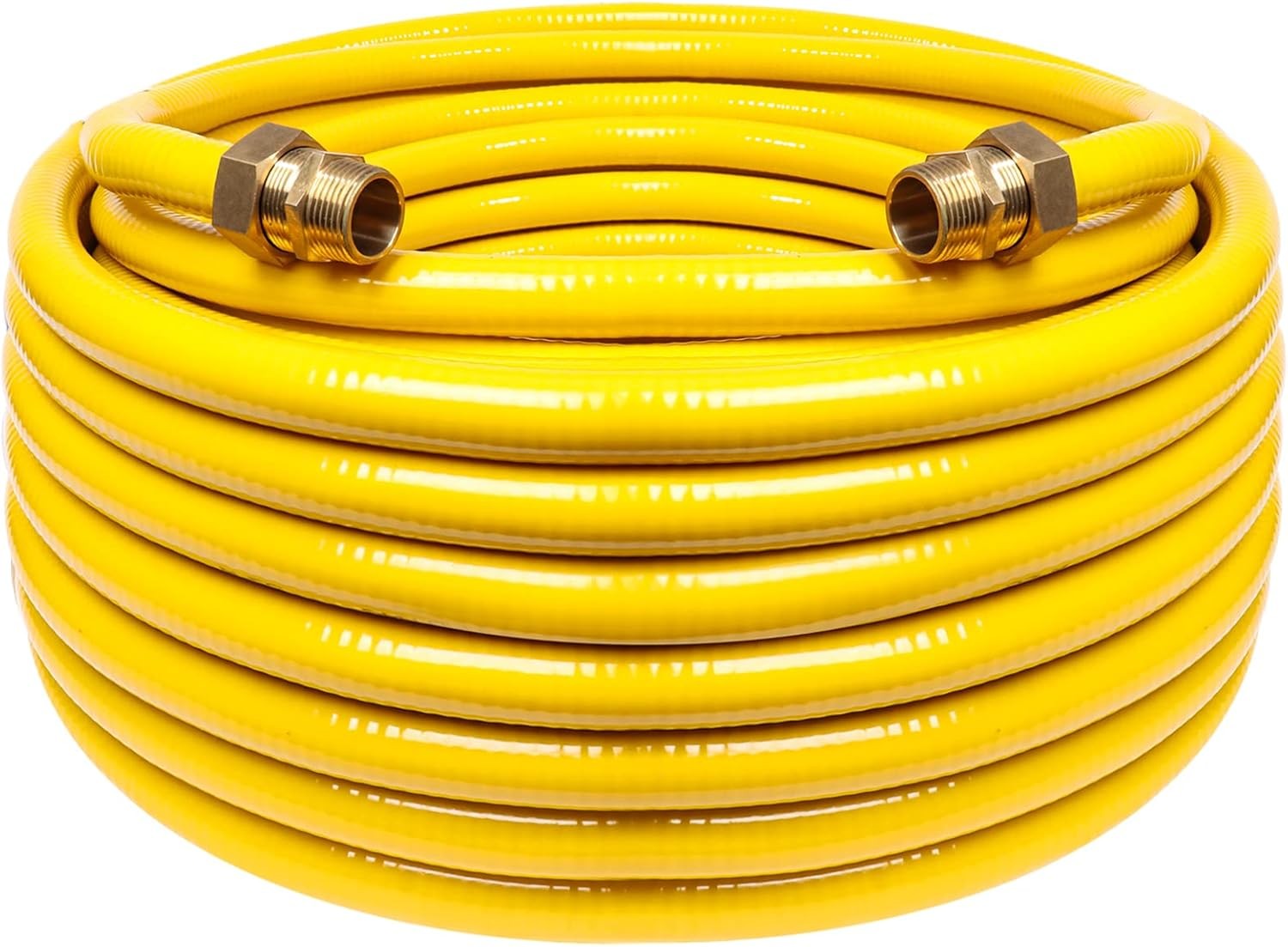 70ft 3/4” Flexible Gas Line, CSST Corrugated 3/4'', Yellow