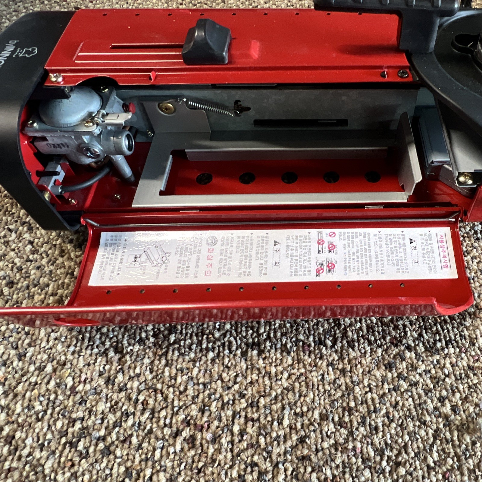 byINNO LOBSTER KP-3000 Gas Camping Stove Red/Black