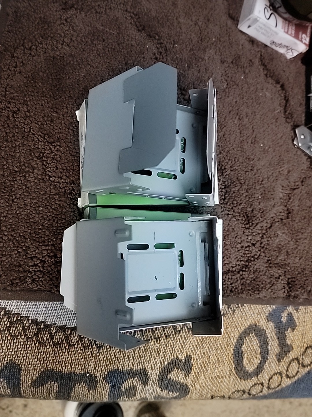 2 Highlander Ultralight Folding Pocket Stoves for Camping, Picnic…New. NO FUEL