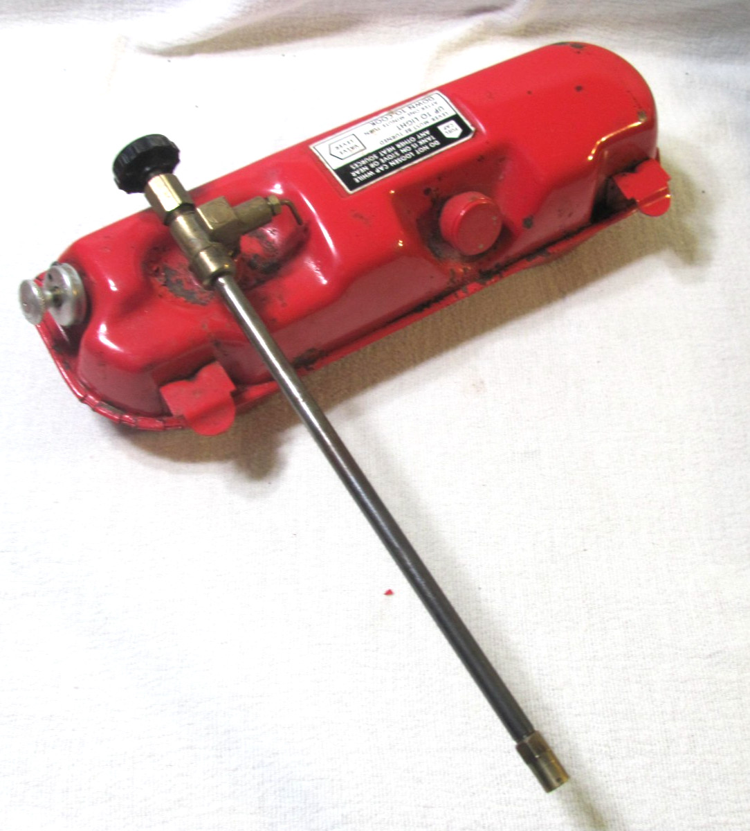 Vintage 1980 Coleman 425F 2 Burner Compact Gas Stove Works Camping Outdoors