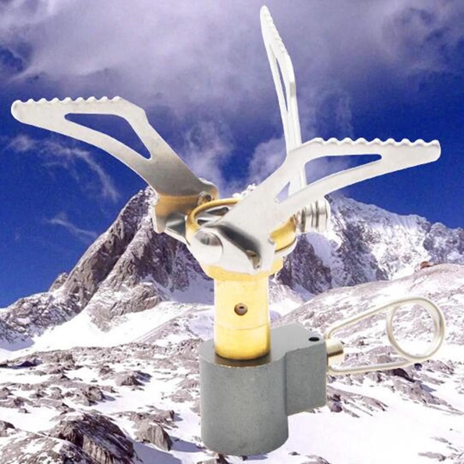 3000W Folding Mini Ultralight Outdoor Camping Cook Burner Gas Stove Strong Power