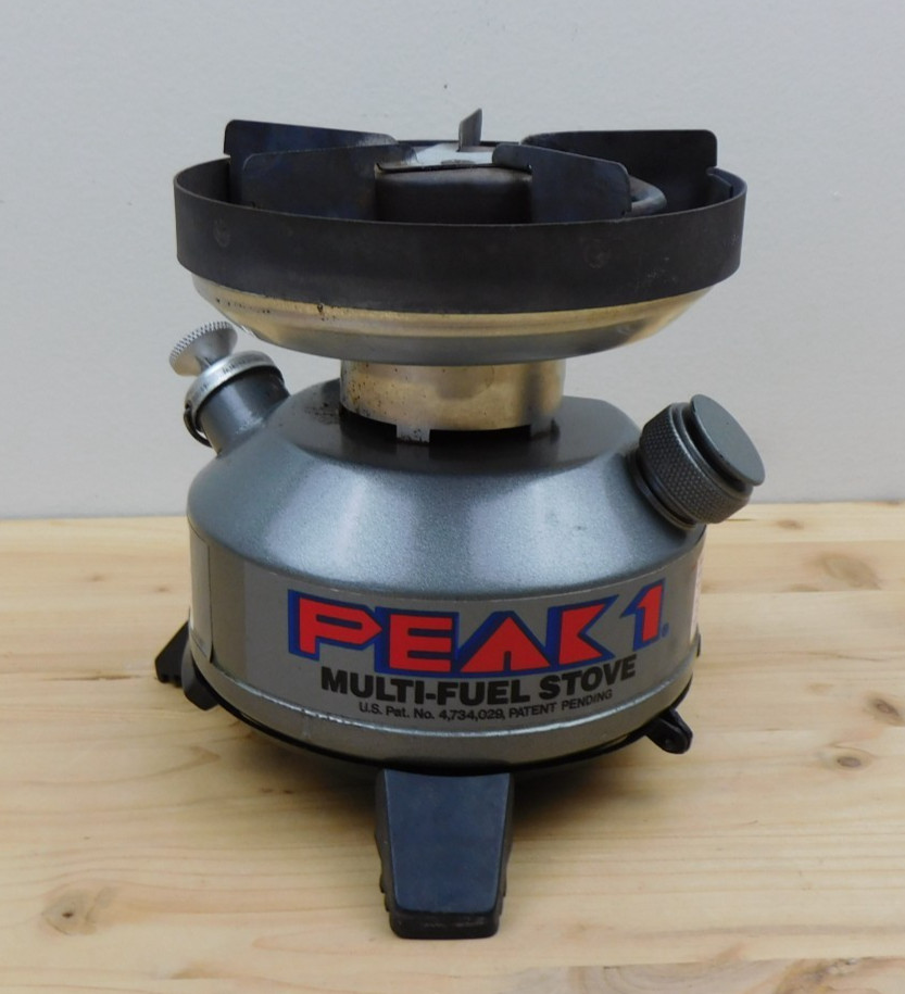 Coleman Peak 1 Multi Fuel Single Burner Stove Model 550B Untested