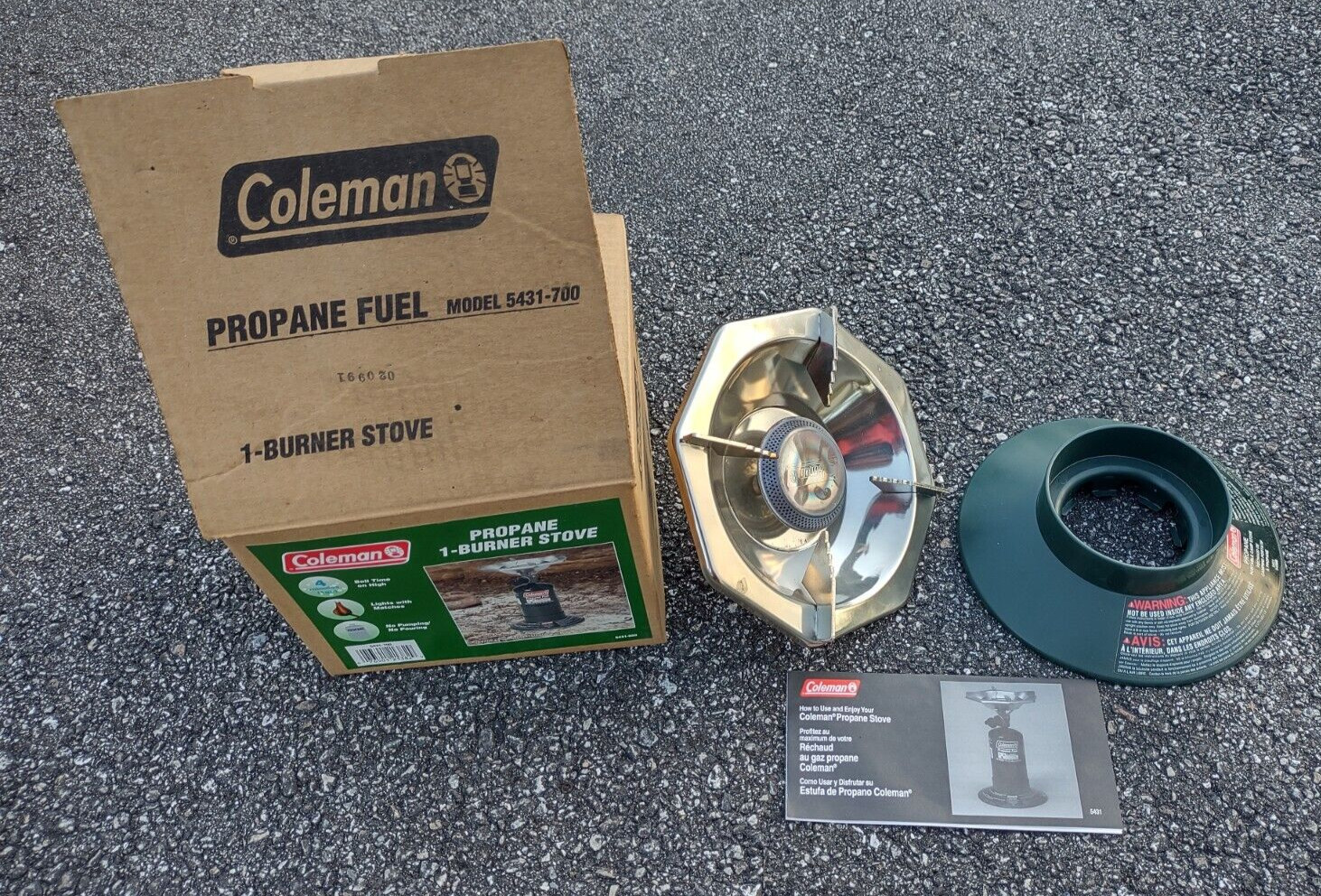 Coleman 1-Burner Propane Stove Camping Gear