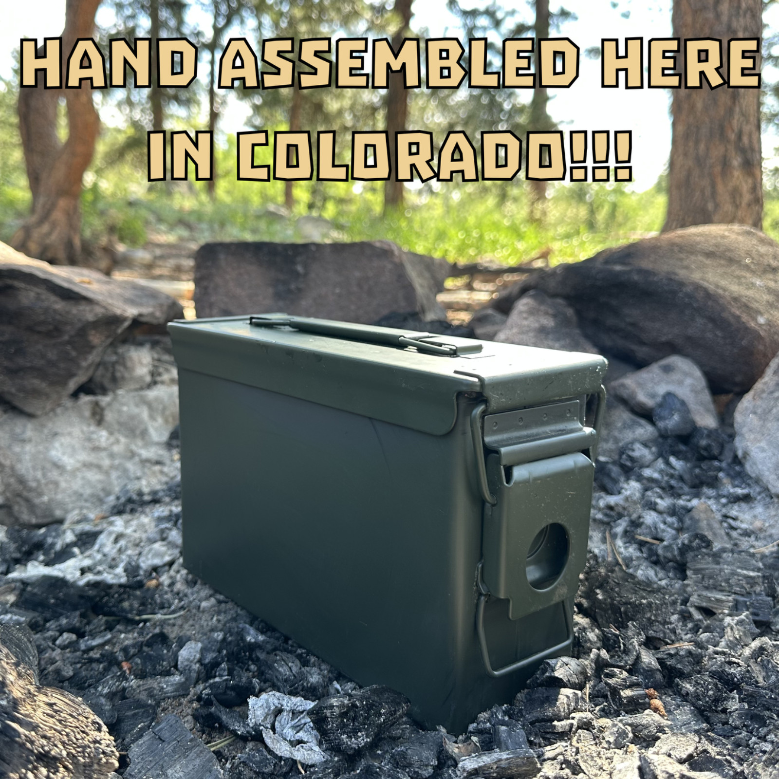 DS Customs Fire Can – Overland & Camping Portable Propane Fire Pit