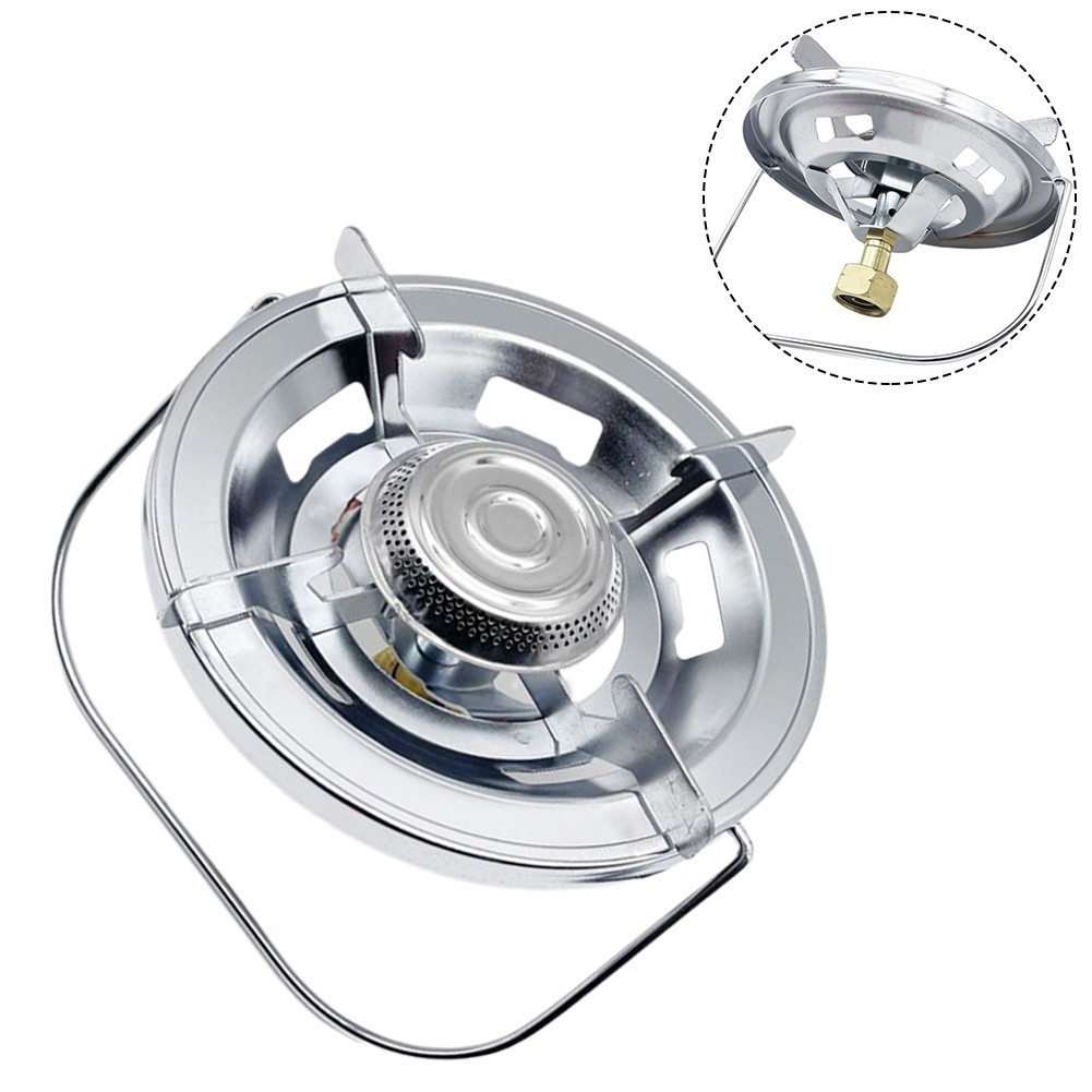 Furnace Head Part Liquefied Gas Outdoor With Handle Zinc Alloy Camping Stove