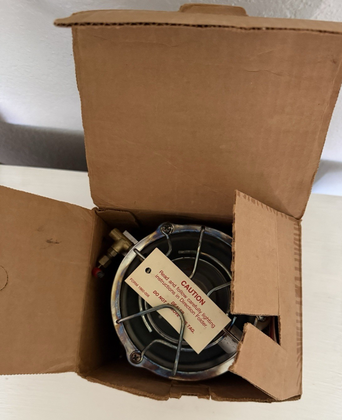 Vintage Coleman 502-700 Sportster Stove w/ Original Box & Paperwork Dated 9/79
