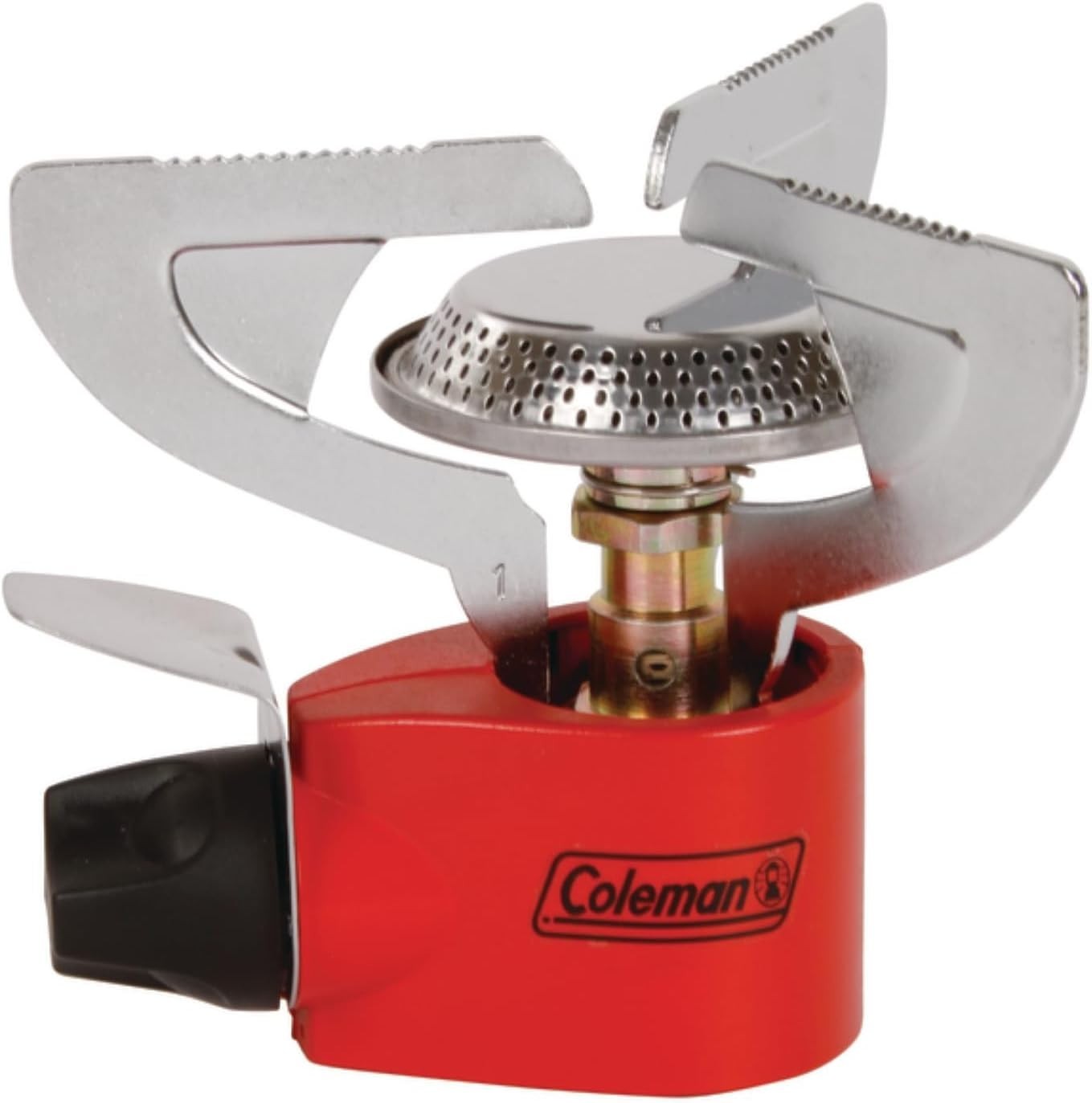 Lightweight 1-Burner Camp Stove with Adjustable Burner for Camping & Tailgating