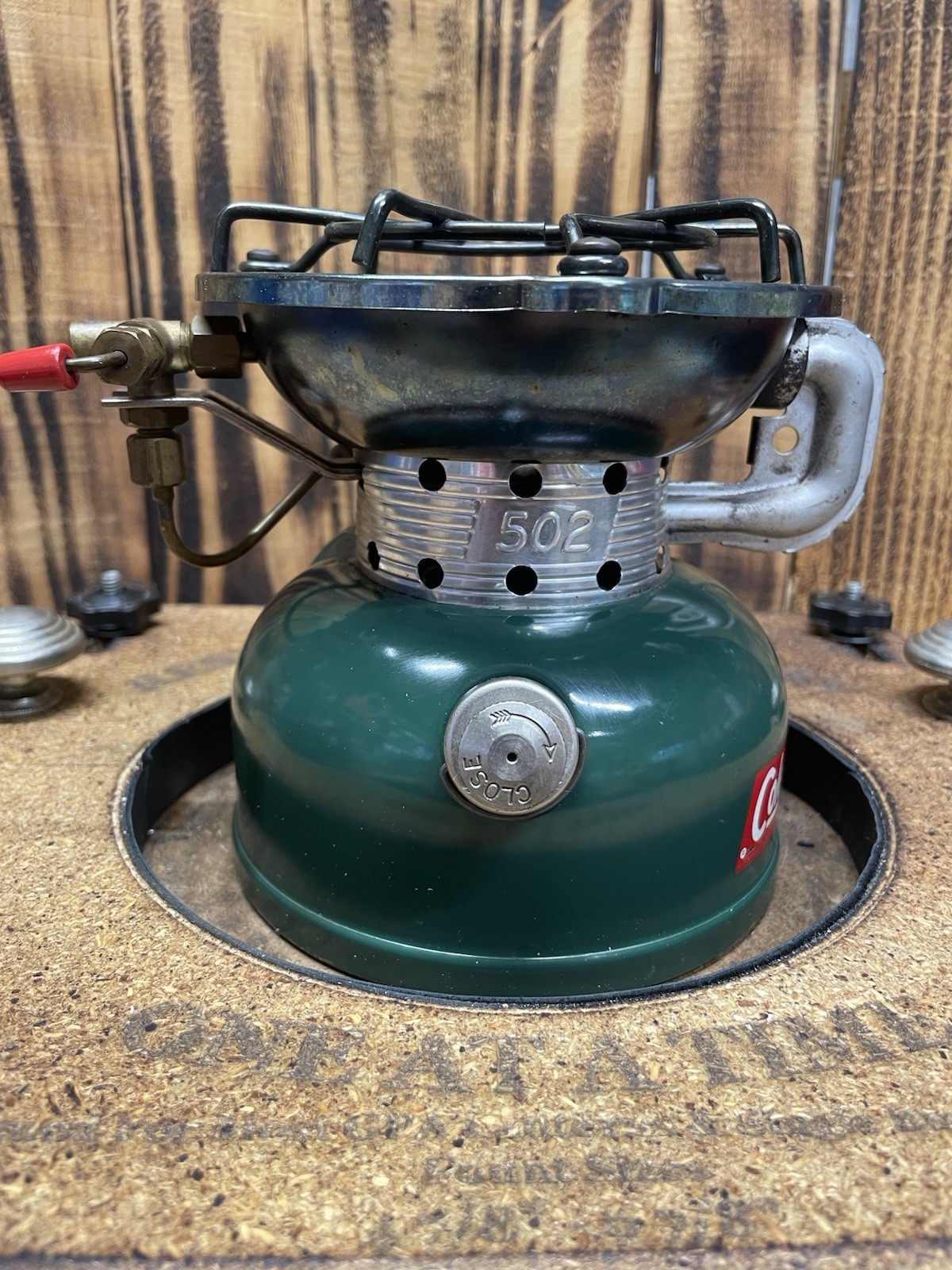 Coleman 502 05/1964 Fully Functional Restore Single Burner Camp Stove Read Desc.
