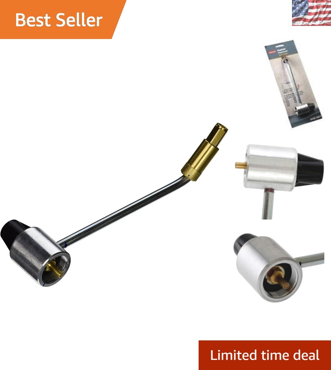 User-Friendly Propane Gas Regulator – Fits Most Stoves & Grills Effortlessly