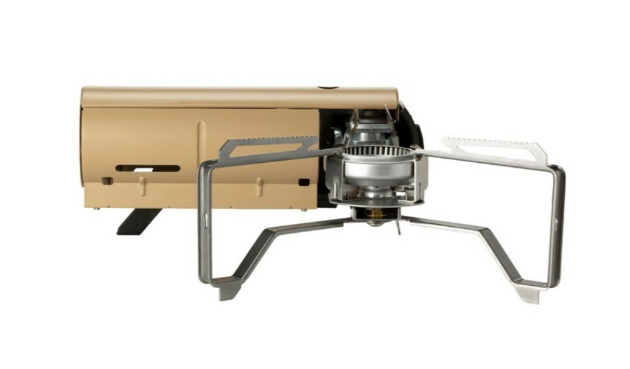 Snow Peak Home & Camp Portable Burner Stove GS-600KH Khaki Without Gas Canister