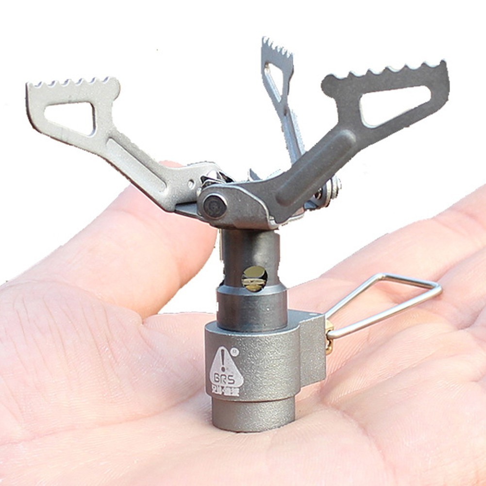 BRS3000T Titanium Outdoor Gas Stove Ultralight Cooker for Camping & Picnic