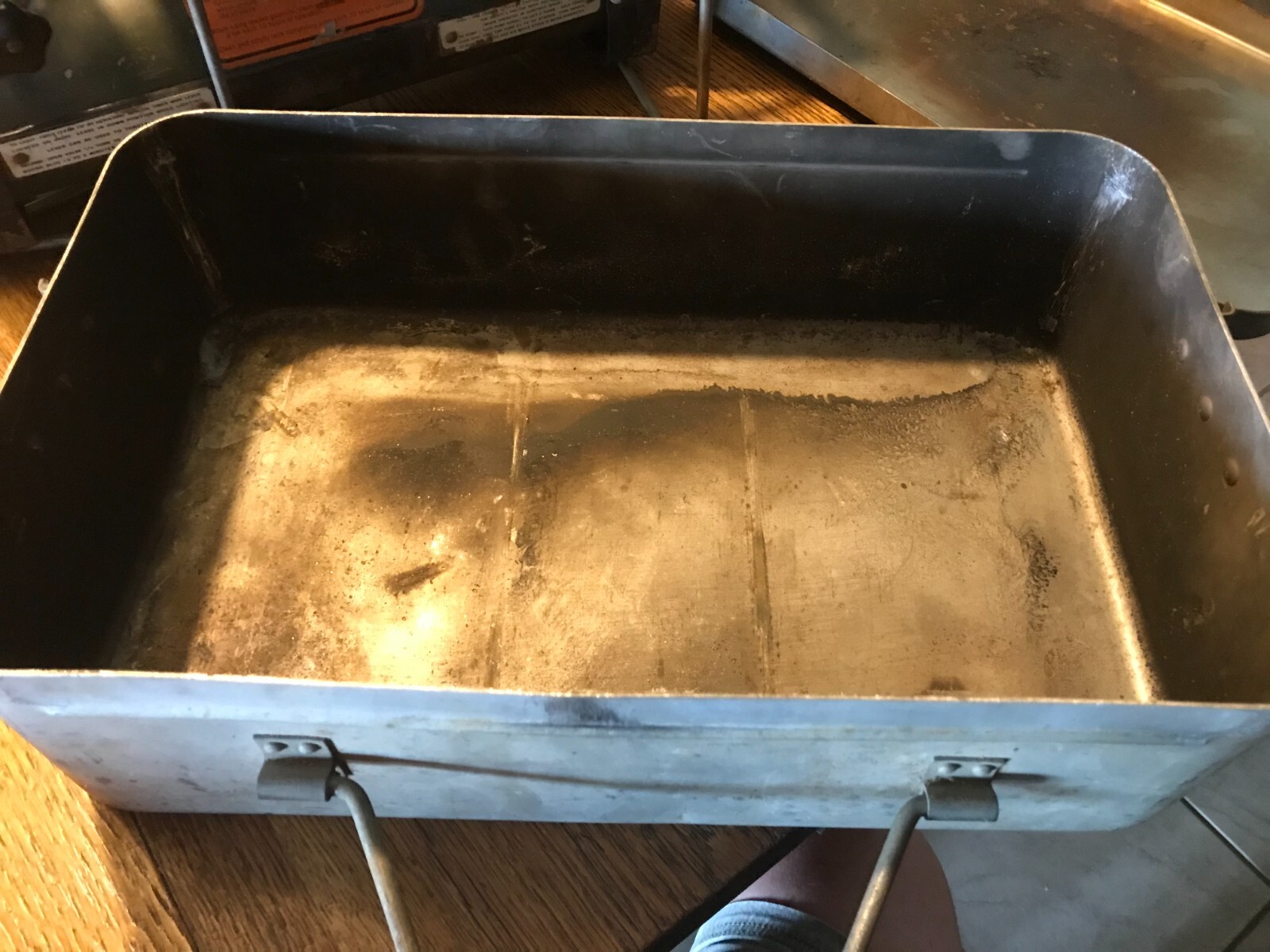 WWII U.S Military Gas Field Stove Double Burner w/ Case 1945