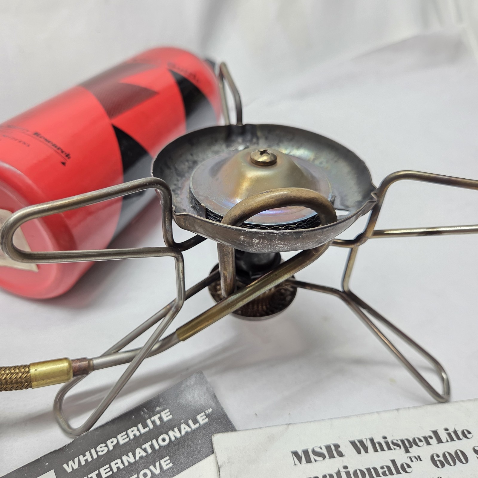 MSR Whisperlite International 600 Stove Backpacking Camping Hiking Vtg