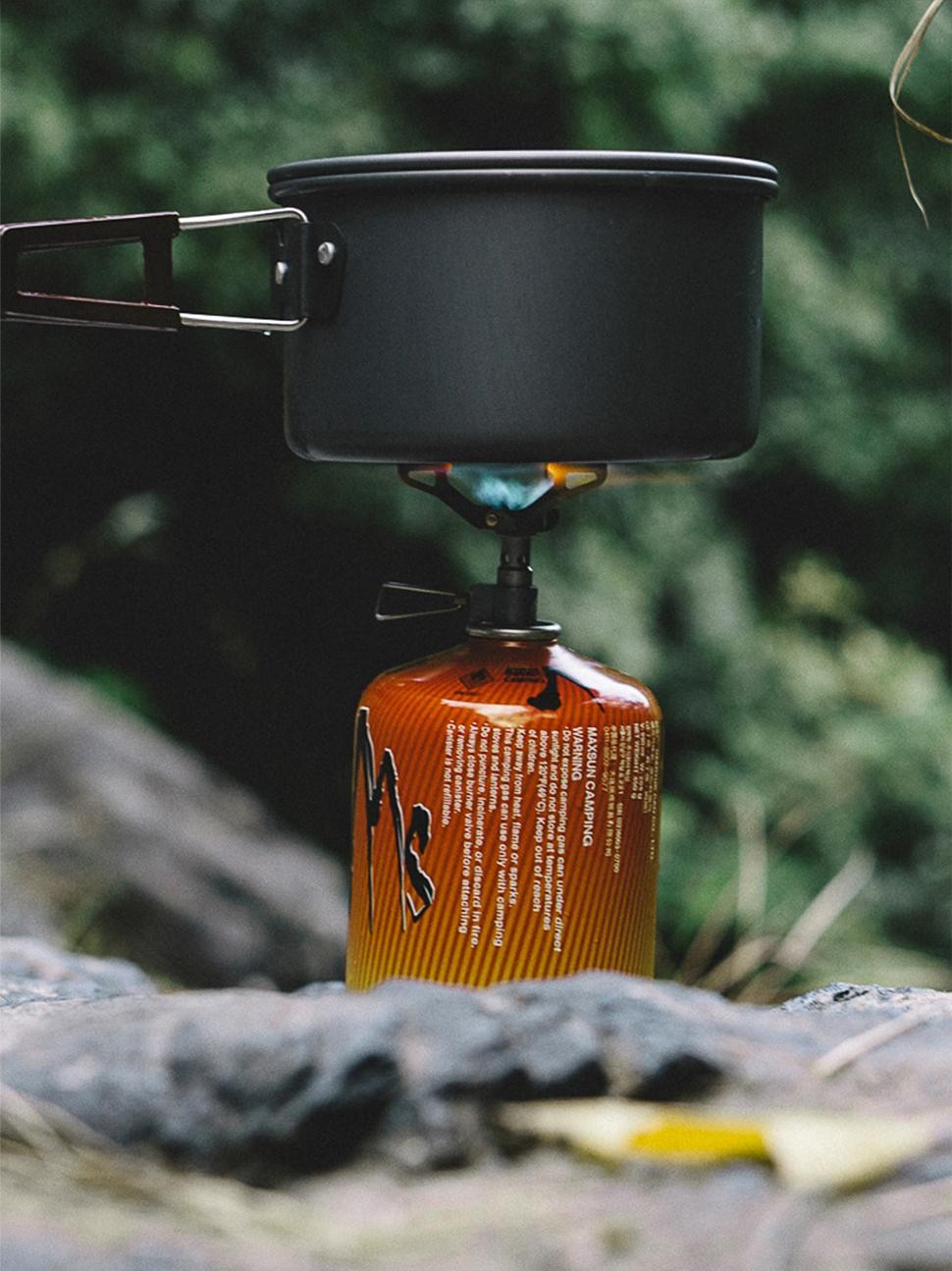 Ultralight 25g Titanium Camping Gas Stove Brs‑3000t for Outdoor Cooking