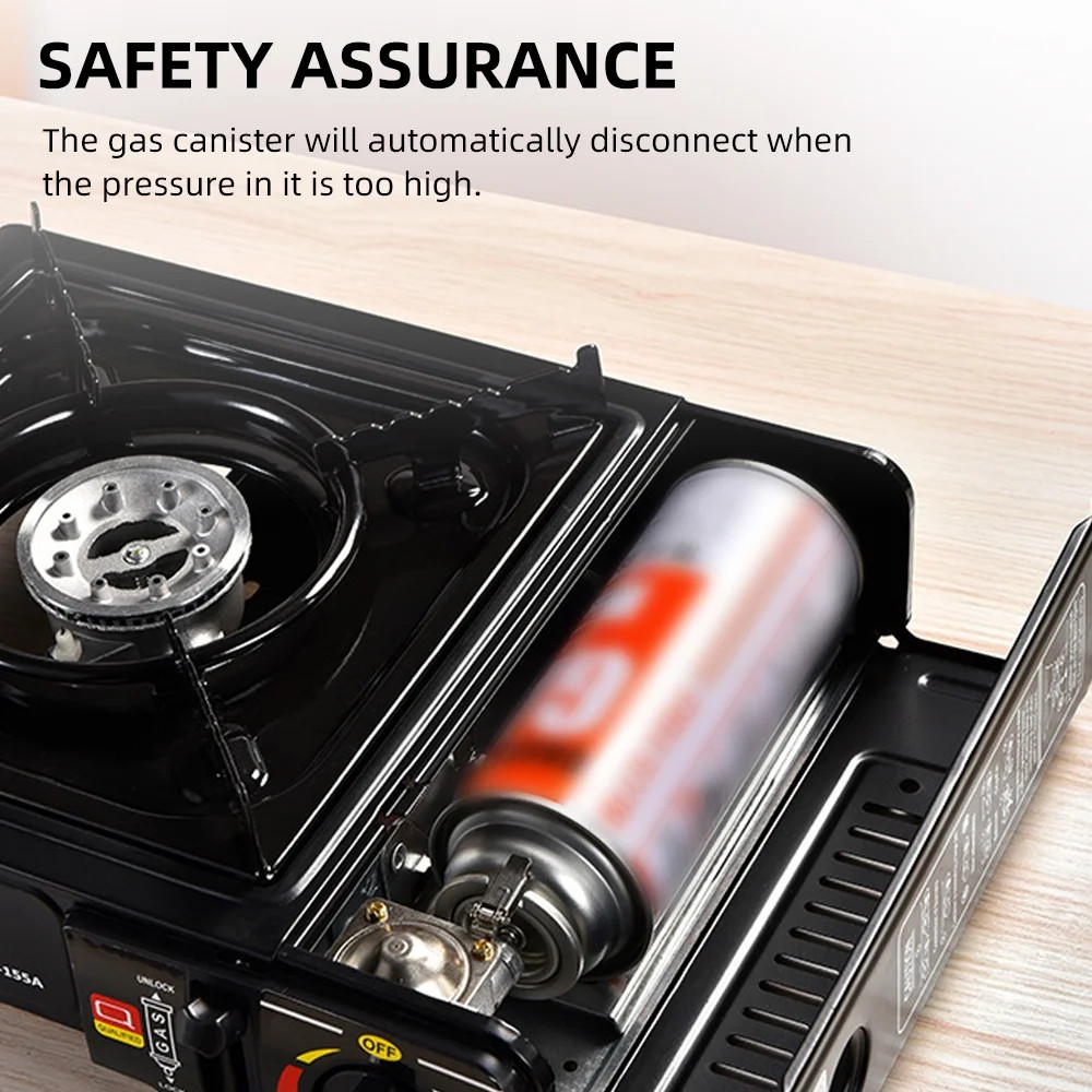 Outdoor Portable Furnace Adjustable Fire 2900W Furnace Lightweight Cooker Unit K