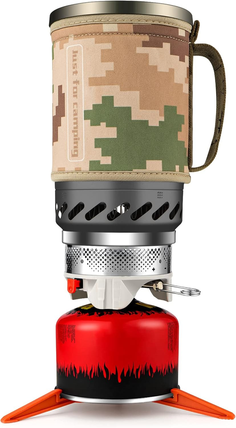 Gen Camping Stove Cooking System | Portable Camping Backpacking Jet Burner