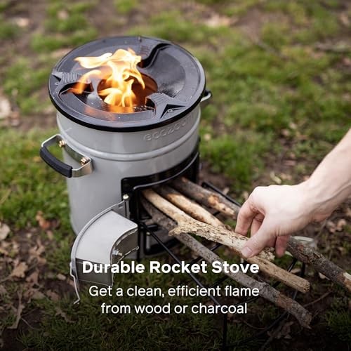 EcoZoom Rocket Stove Wood Charcoal Heavy