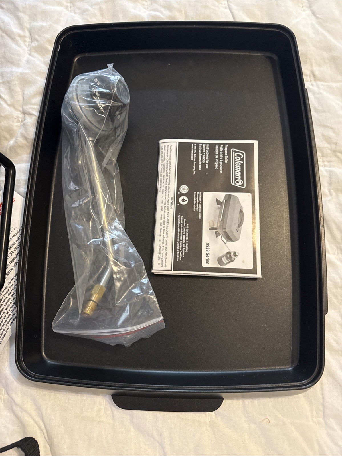 Coleman InstaStart Electronic Ignition Propane Skillet Mfg# 9933-750 New W/O Box