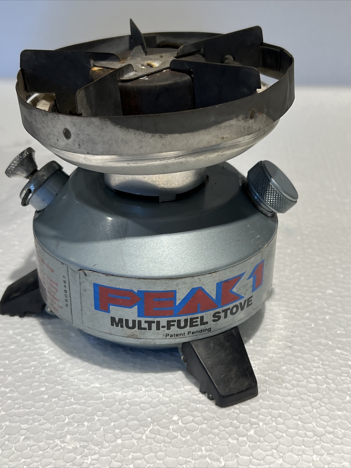 Coleman Peak 1 Multi Fuel Camp Stove Model 550B Vintage Untested