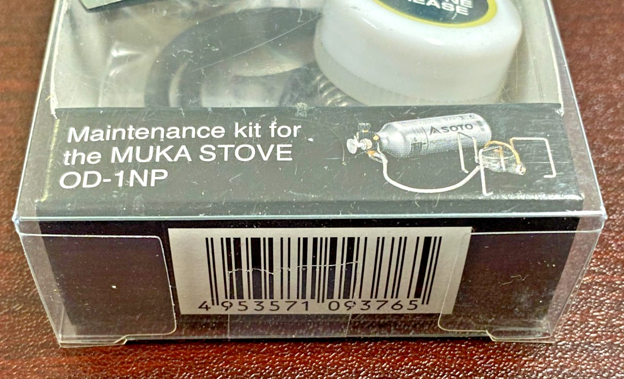NEW SOTO MUKA STOVE MAINTENANCE KIT SERVICE KIT SPARE PARTS OD-MKV FOR OD-1NP