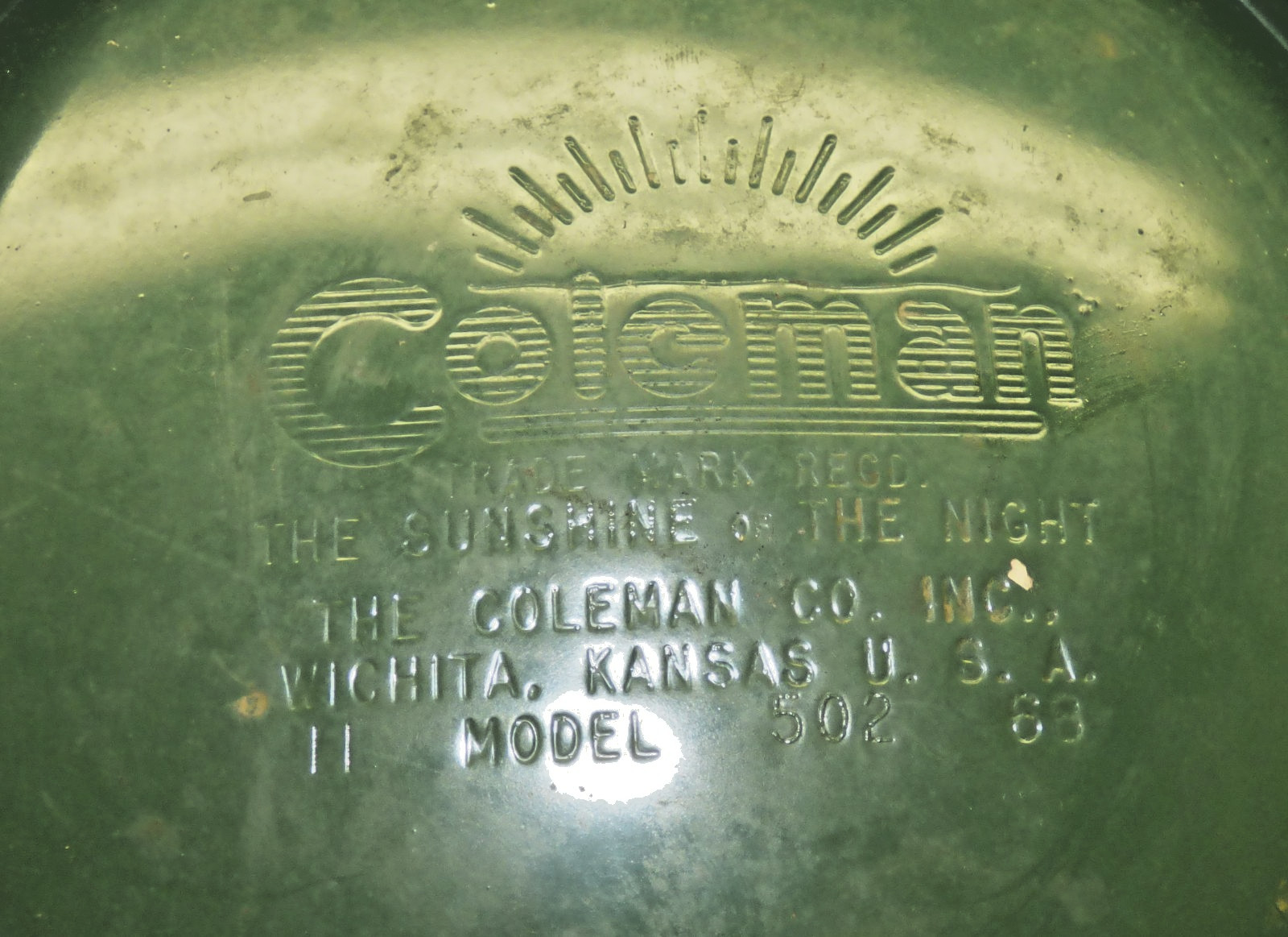 COLEMAN Sportster Single Burner Camping Stove 502-700 w/ Box Vintage 1968 WORKS
