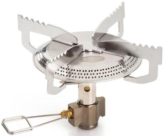 GSI Outdoors Glacier Camp Stove 11000 BTU Canister Mount with Bag 56004