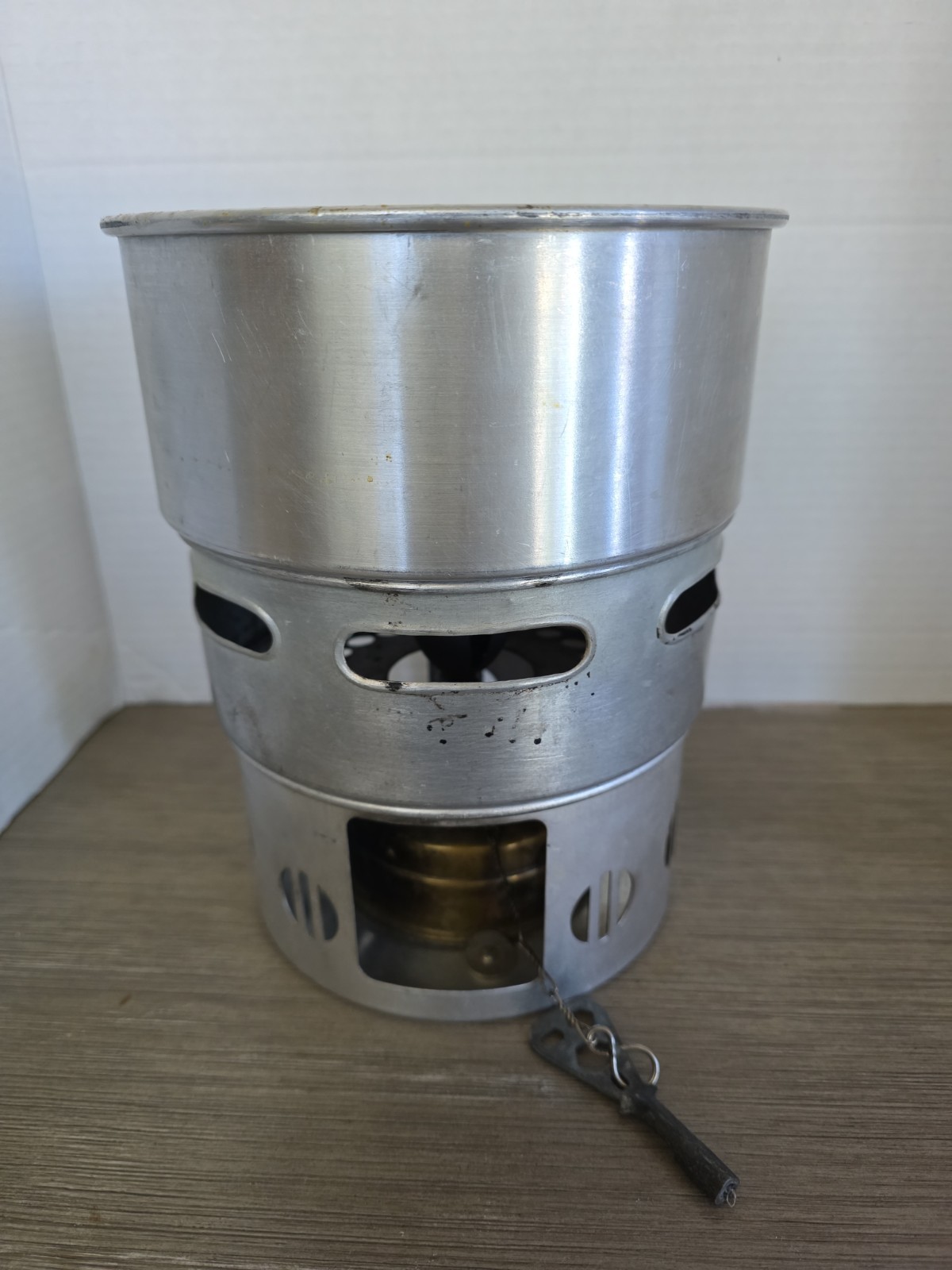 SIGG TOURIST CAMP BACKPACKING ALUMINUM COOK SET & SVEA 123 STOVE SYSTEM UNTESTED