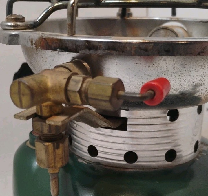 Vintage 1975 Coleman 502 Camp Stove Hiking, Backpacking Gas Stove Portable