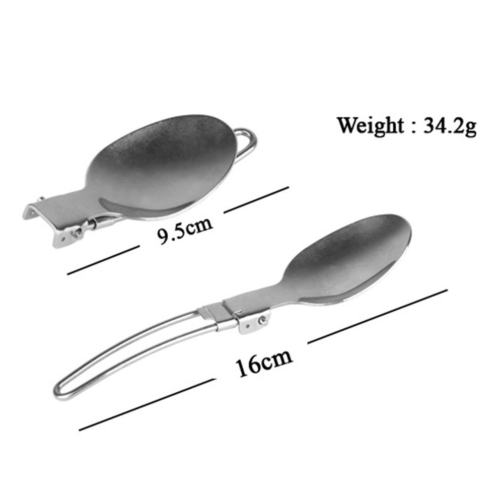 Utensil Set Cutlery Set Stainless Steel WIth Bag 16.8cm 16.9cm Camping