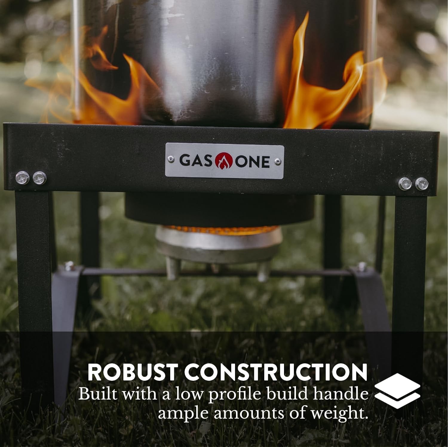 Portable High Pressure Camp Stove for Grilling & Boiling – Metal Construction